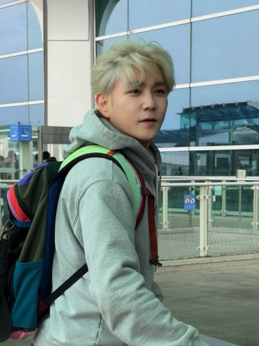 sunflow3rmin_'s tweet photo. kangin mamacita era is back? kangin blonde on 2026????? omgggg, almost thought this was old pic of him 😭😭😭 https://t.co/7v6WkGG4J0