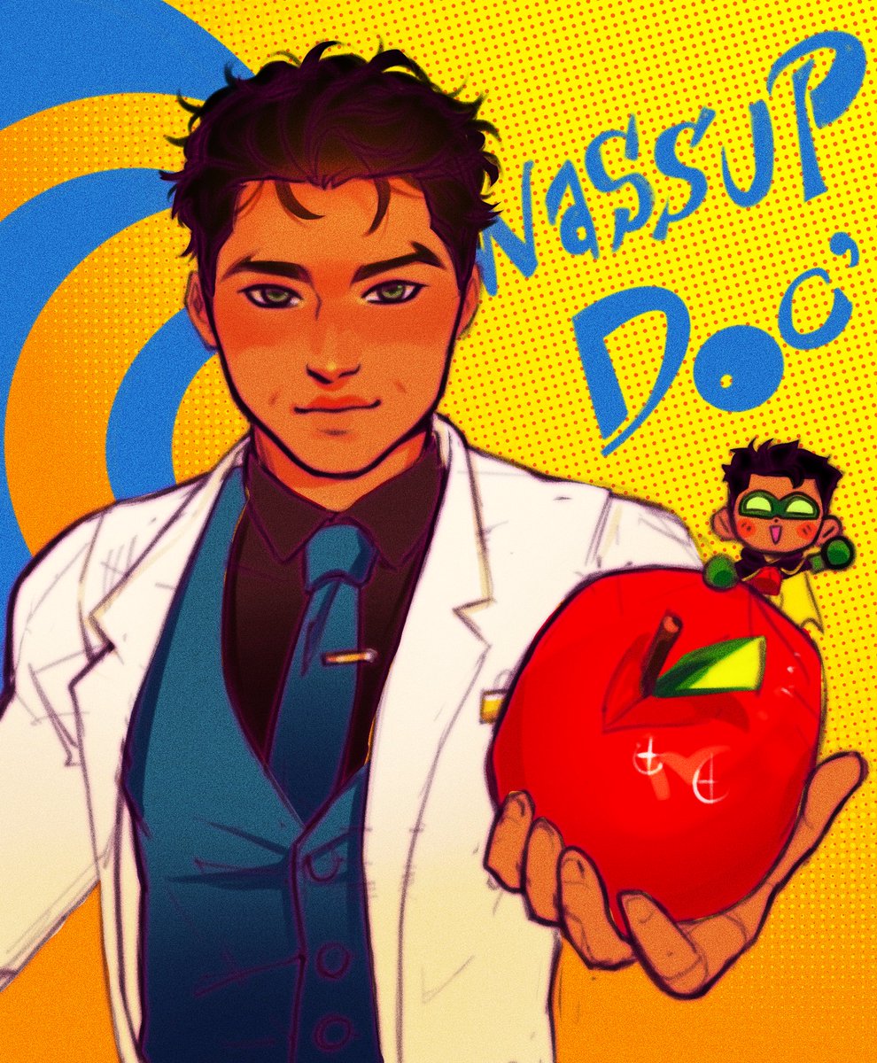 CKalaVeraM's tweet image. Realized I’ve never doctor Damian…so I figured I should do on quickly 
#damianwayne #dccomics #robin