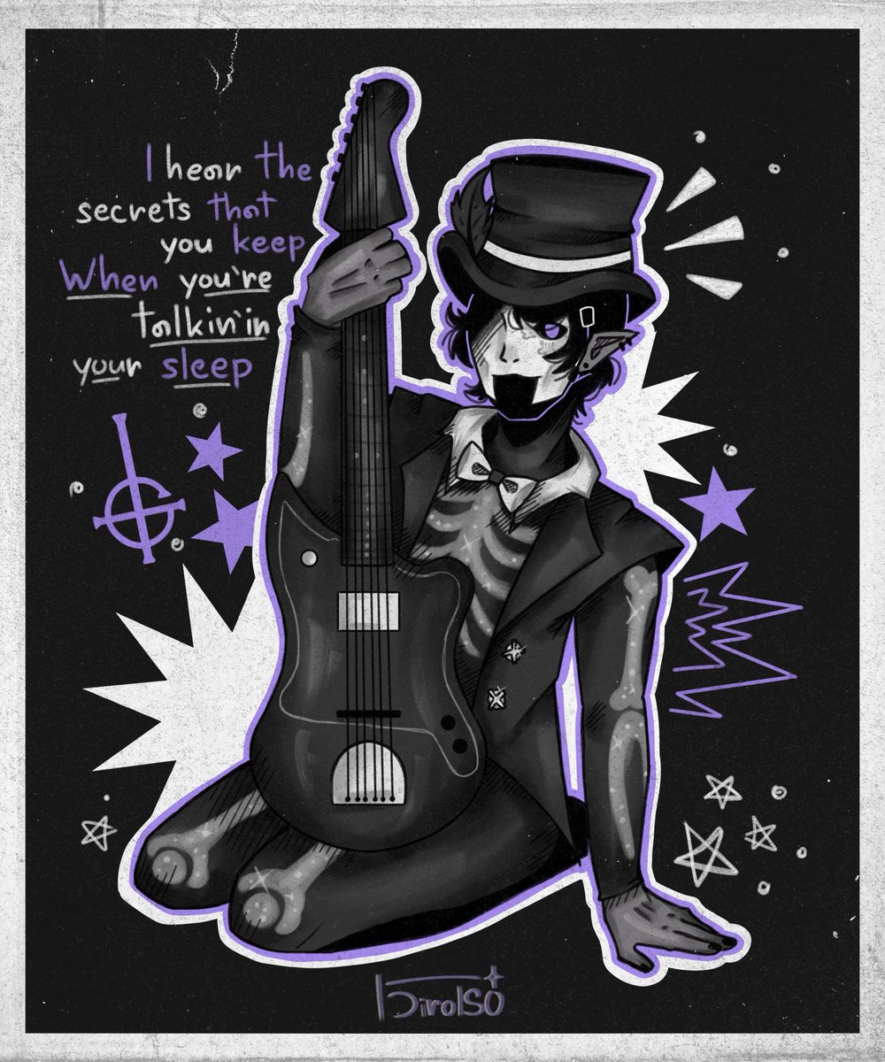 Kashilis's tweet photo. I hear the secrets that you keep
When you're talkin' in your sleep [⛧]
#ghostbc
#phantomghoul https://t.co/166di11fw5