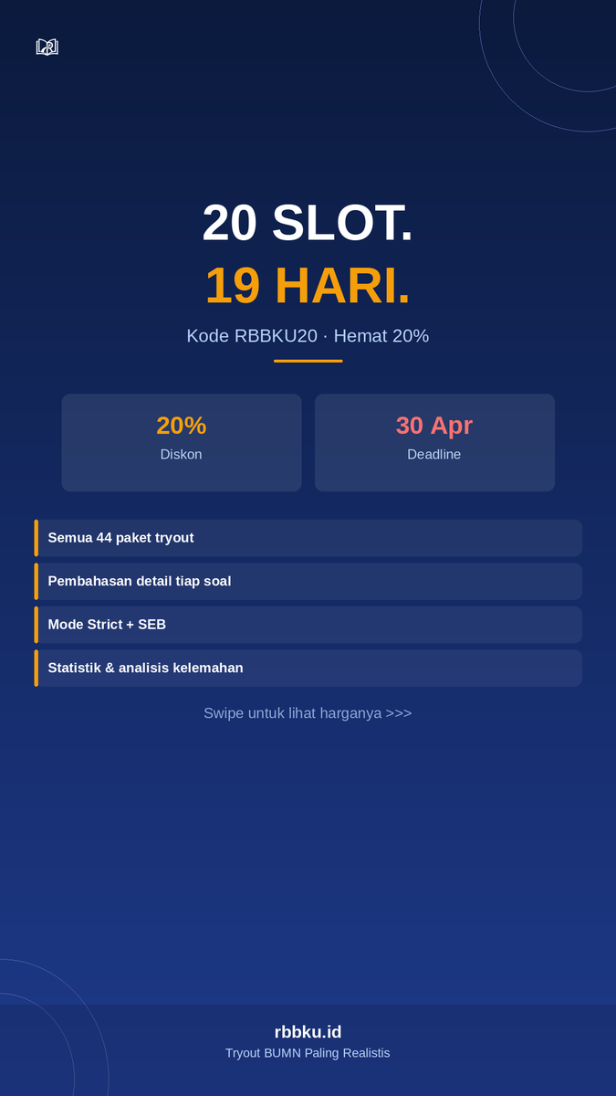 inasta07's tweet photo. Limited voucher : RBBKU20

diskon 20% 

Cuman tersedia 20 https://t.co/KDisqzLfop