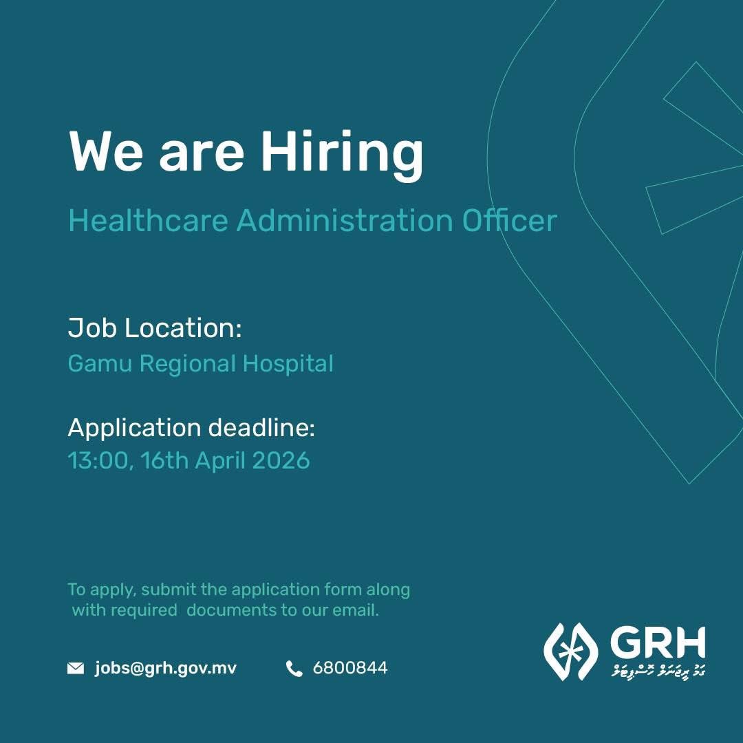GRH_MV's tweet photo. We are Hiring!
https://t.co/C3gvwiEVBr https://t.co/59XJ3ilofg