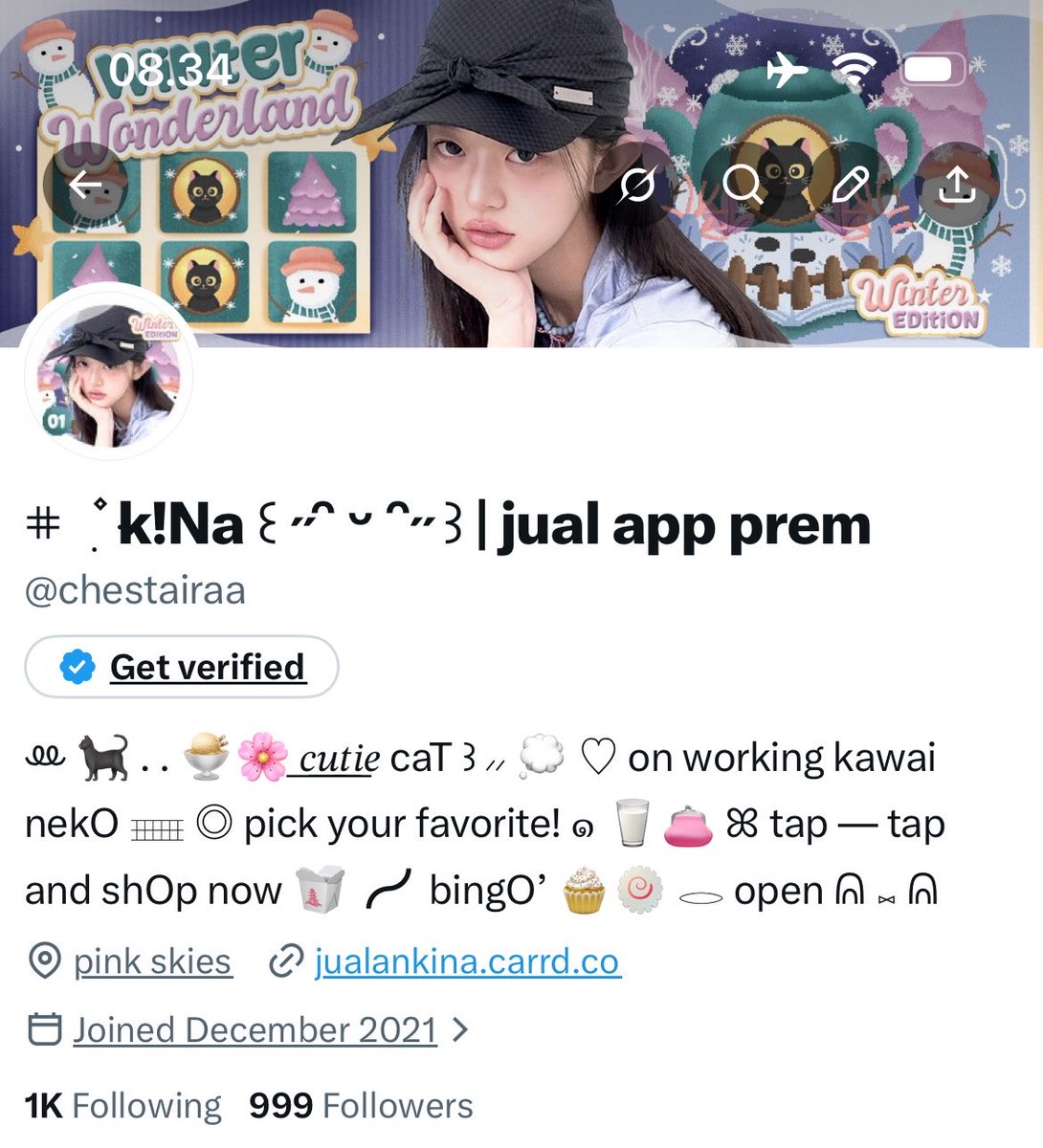 kina | order by wa di bio! 🫧 tweet media