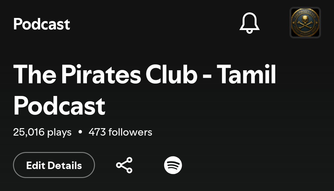 blackranger08's tweet photo. Ahoy, Pirates...! ⚓
We’ve just hit 25K plays 🥳 🎉
A big thank you to all our listeners and crew members for your incredible support. 🙏
Keep tuning in, keep sharing, and continue supporting our journey.
More exciting episodes are on the way! 🚀
#ThePiratesClub #Podcast #Pirates https://t.co/gJAJAYFiIH