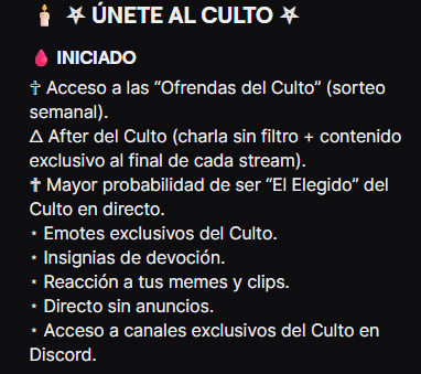 moi6ees's tweet photo. Ya que andamos retomando los directos actualice las ventajas para los suscriptores ya solo estoy puliendo detalles como las ruletas, los sorteos y la merch.
Aqui les dejo un poco de info para que le hechen un ojo: https://t.co/XqcSG98uRX