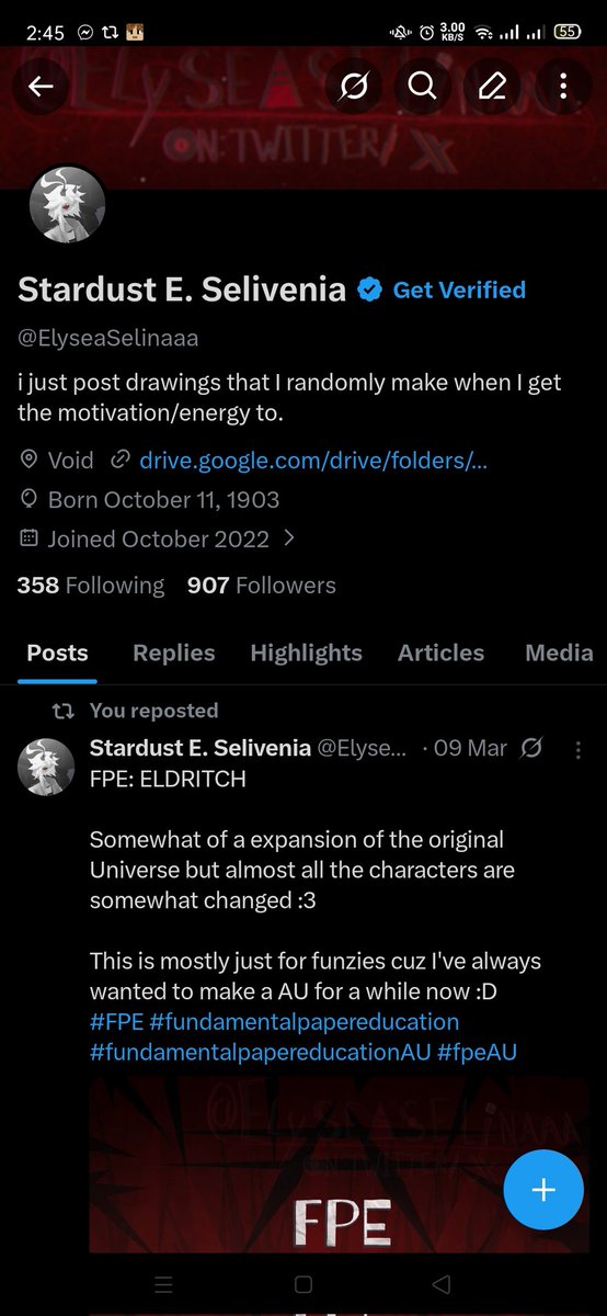 Stardust E. Selivenia tweet media