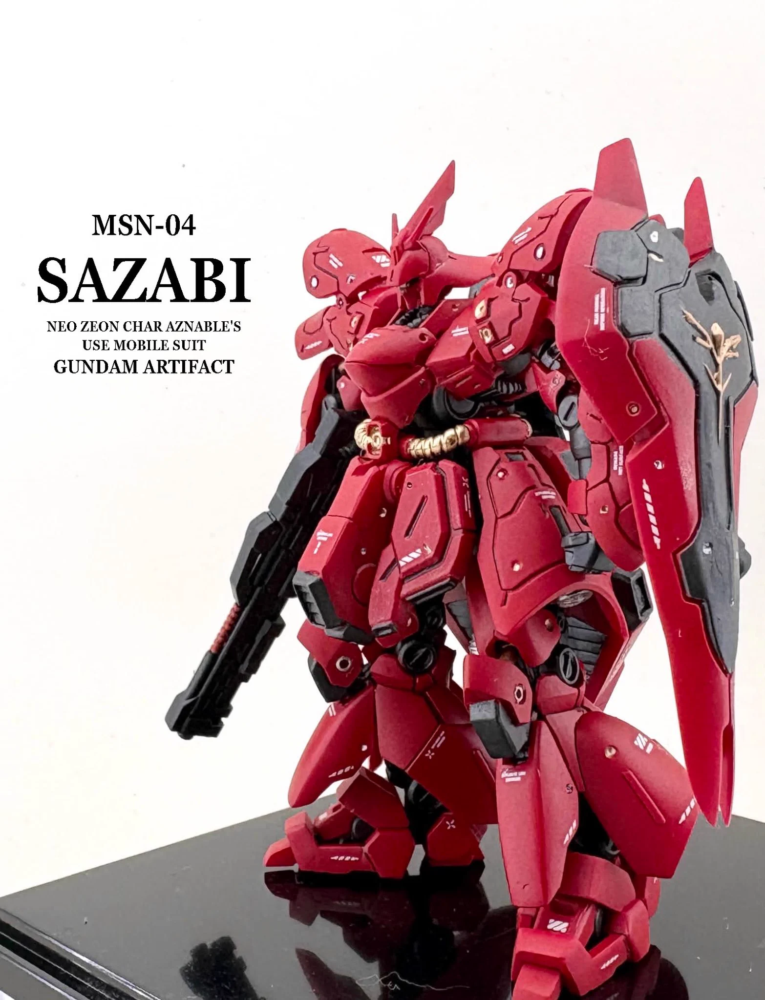ガンダムアーティファクト　サザビー完成品 Delta Box on X: 