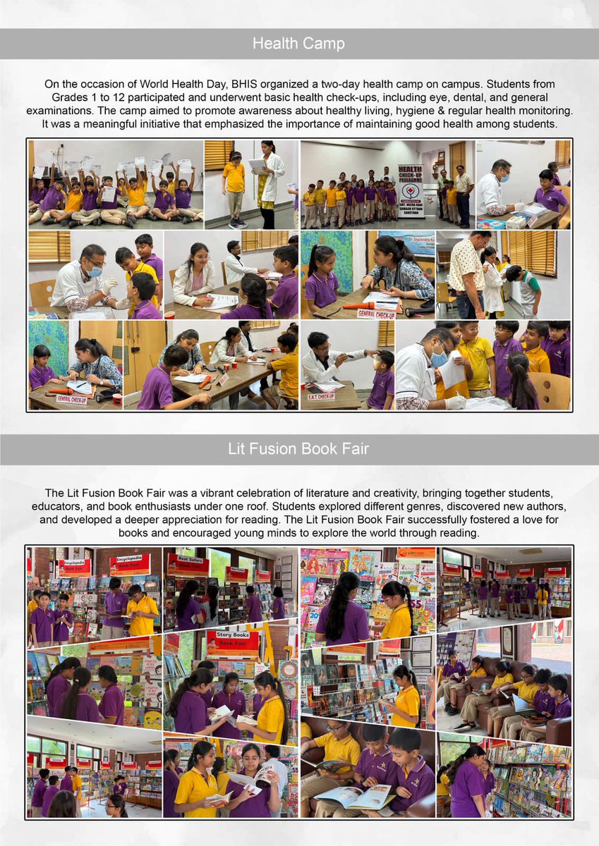 One week. Countless milestones.

From quiz battles to global exposure, leadership to gold-winning moments... BHIS Kanpur turned learning into an experience. And this is just the beginning.

#bhiskanpur #weeklyplenary #futureready