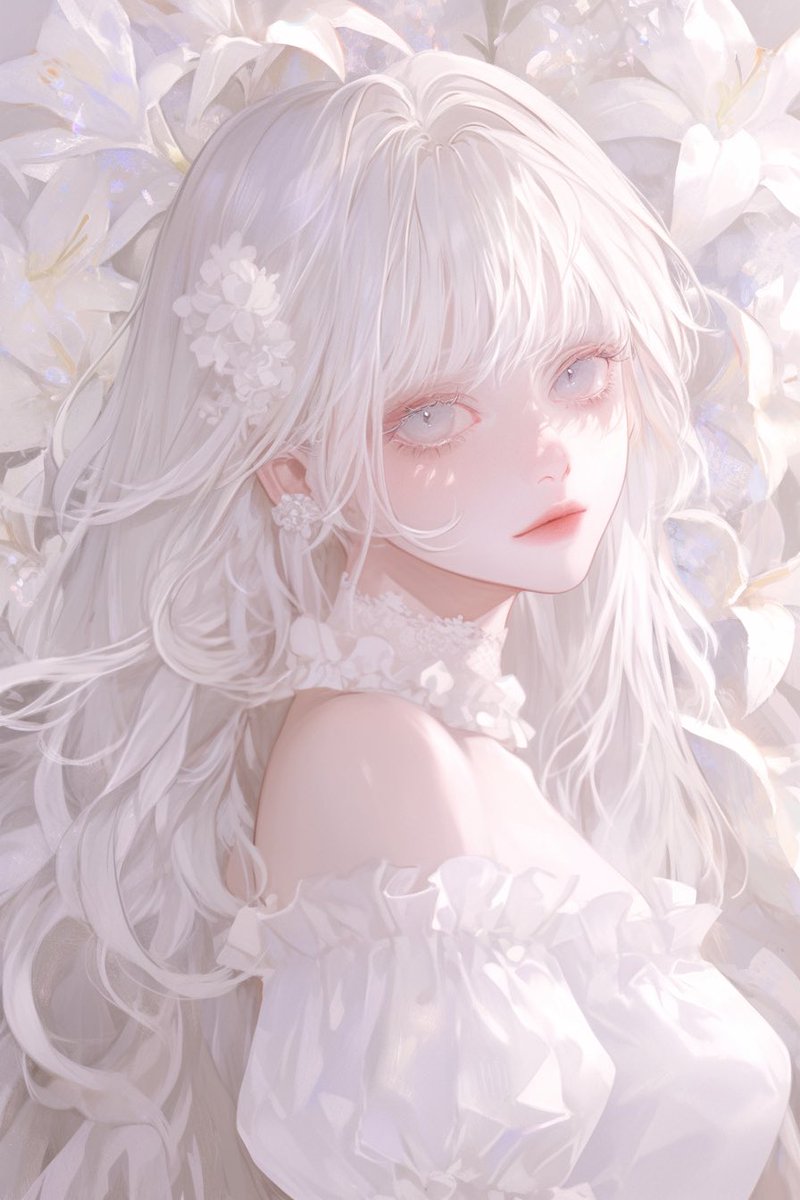 crystalmoon_46's tweet photo. 白🤍の女の子
白い世界
#AIイラスト
#フリーアイコン
#フリーイラスト
#AIart
#AIicon
#freeicon https://t.co/emWjKR5aON