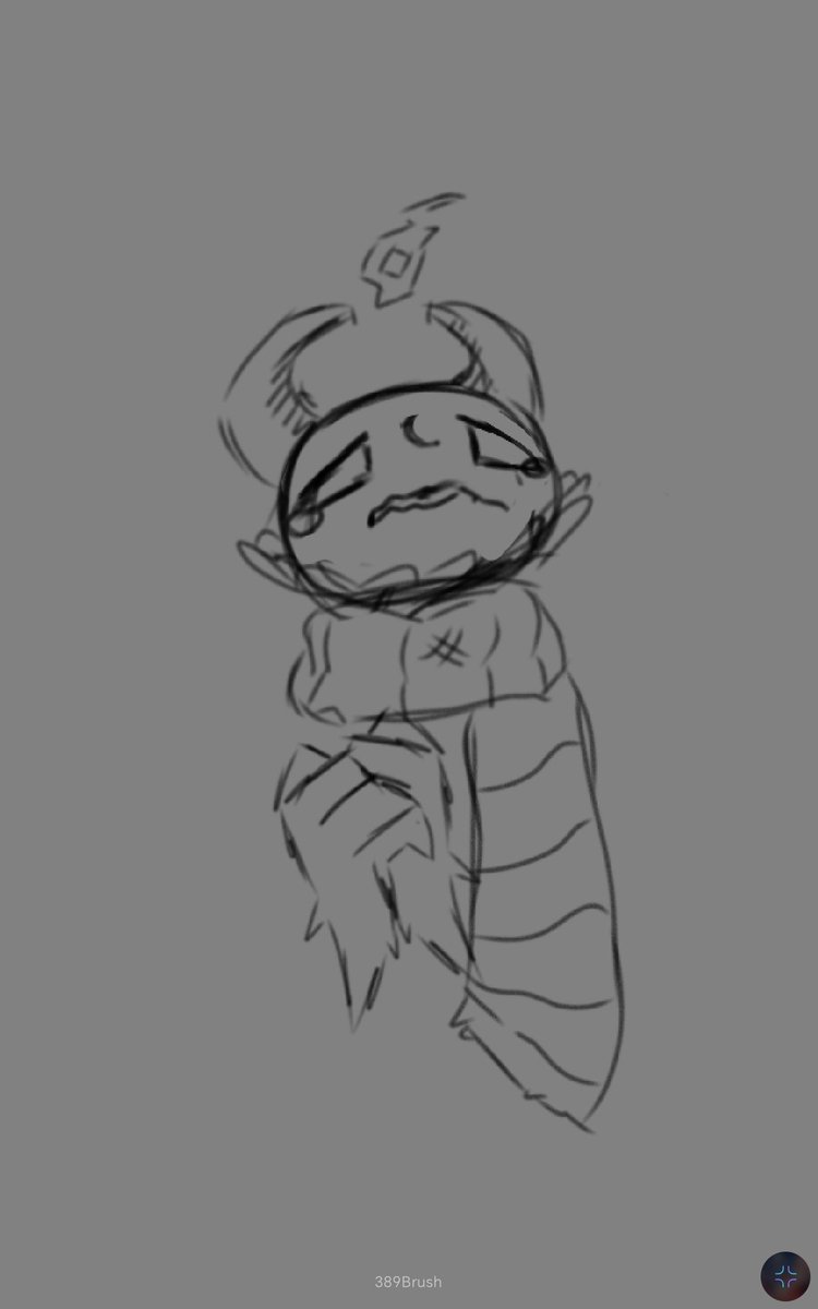 Matcha_Mothman's tweet photo. Hot Dang, I almost forgot I had a Twitter account... Hmmm... Uh.... Here, take this sad little fella I made. #art #oc_art https://t.co/rnpcZsmf47