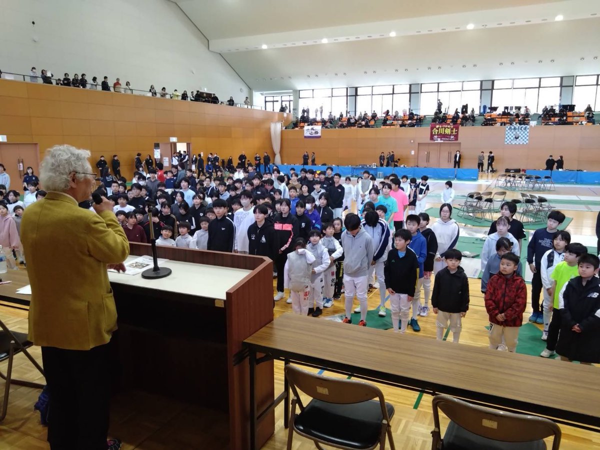 川俣町フェンシングスポーツ少年団@団員募集中❗️🤺 tweet media
