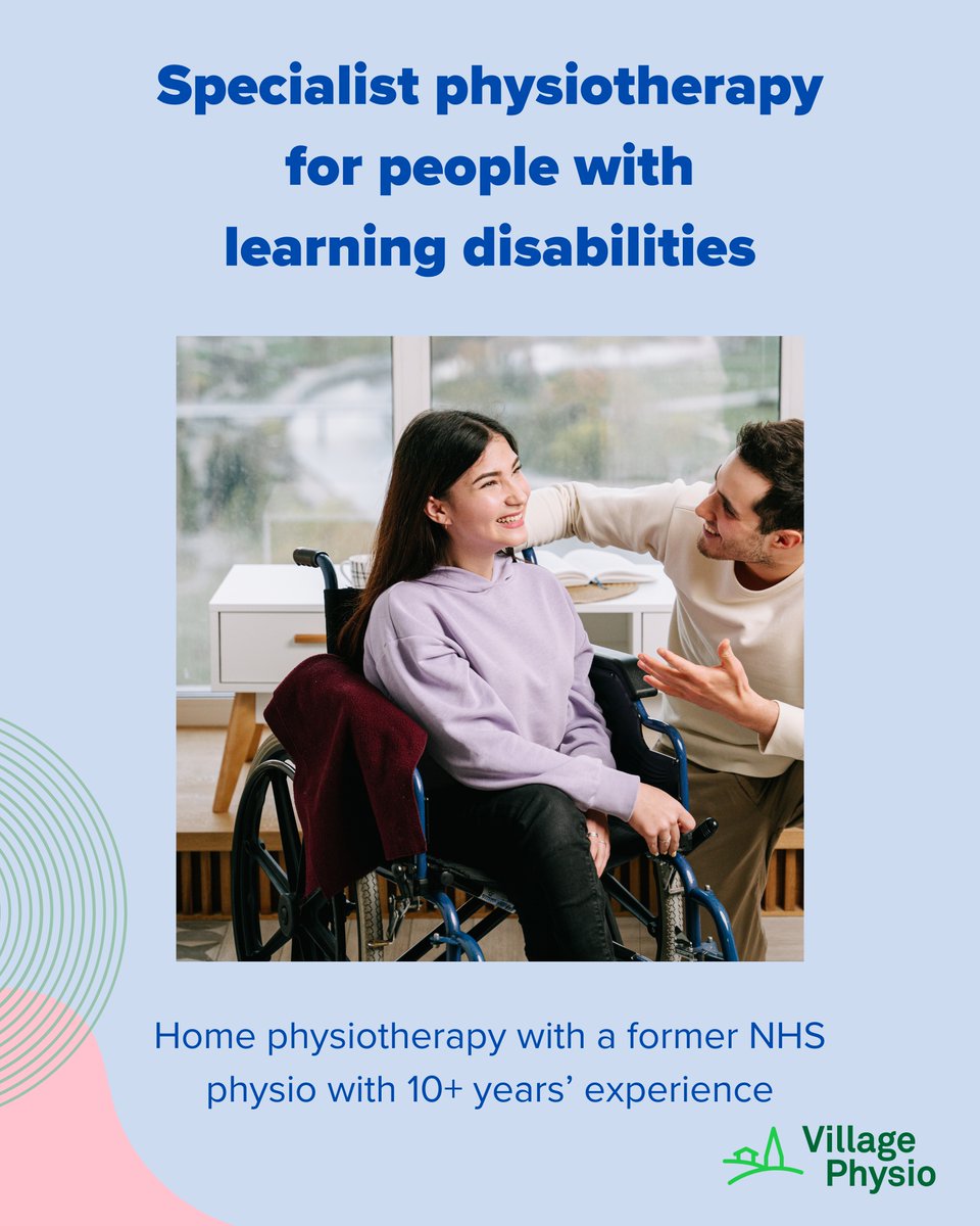 villagephysiouk's tweet image. People with learning disabilities may experience challenges with mobility, balance or coordination, which can affect confidence, independence and everyday activities.

Physio can help 💚

#LearningDisabilities