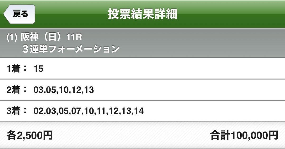 覆面馬主7号 tweet media