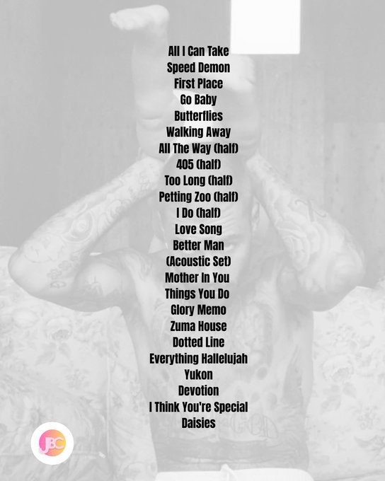 lovatorns's tweet photo. mesma setlist gente já se prepara https://t.co/mSiDYTfT7u