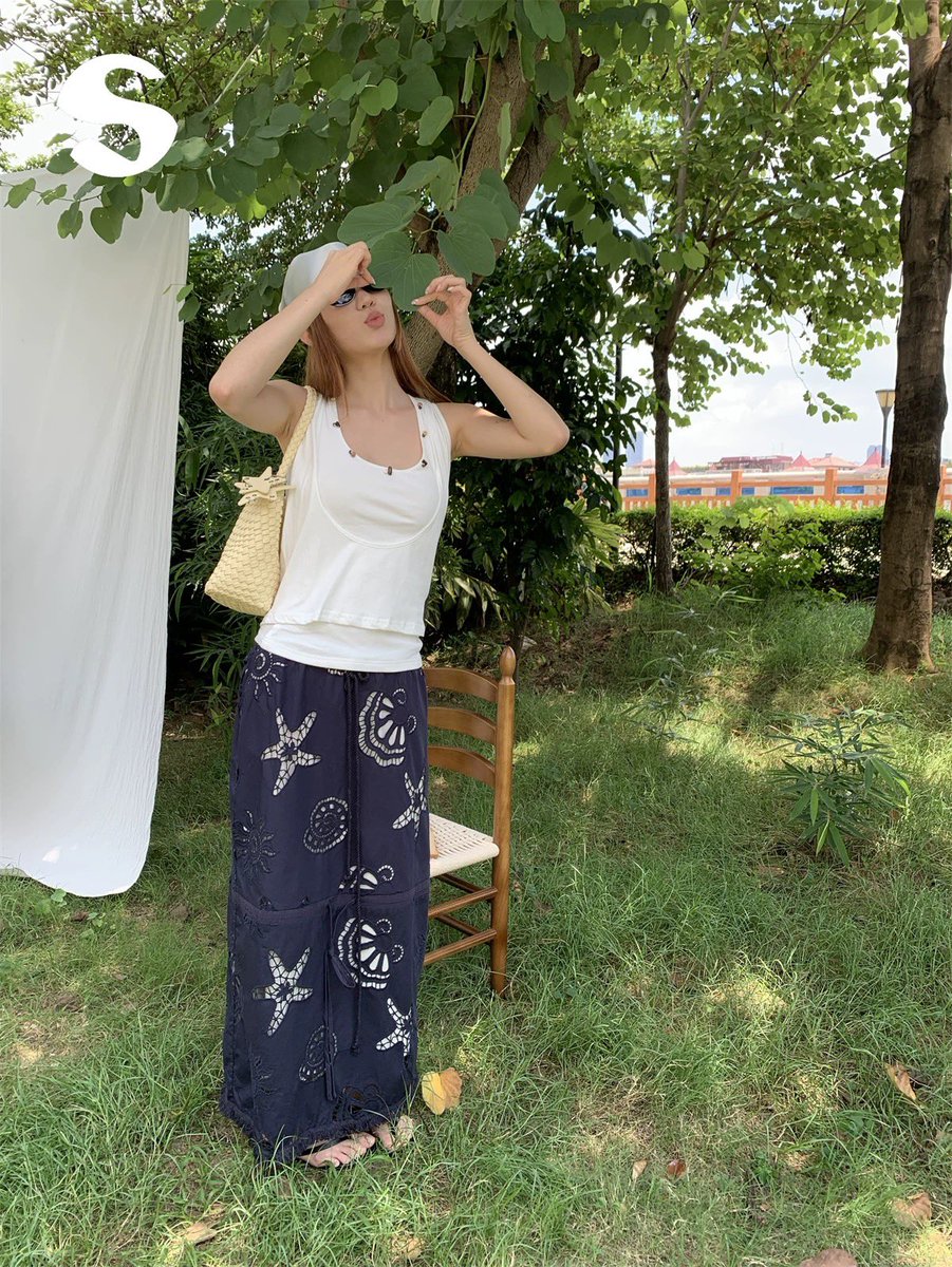 bbublequm's tweet image. 🌊 sleep at 11 summer skirt