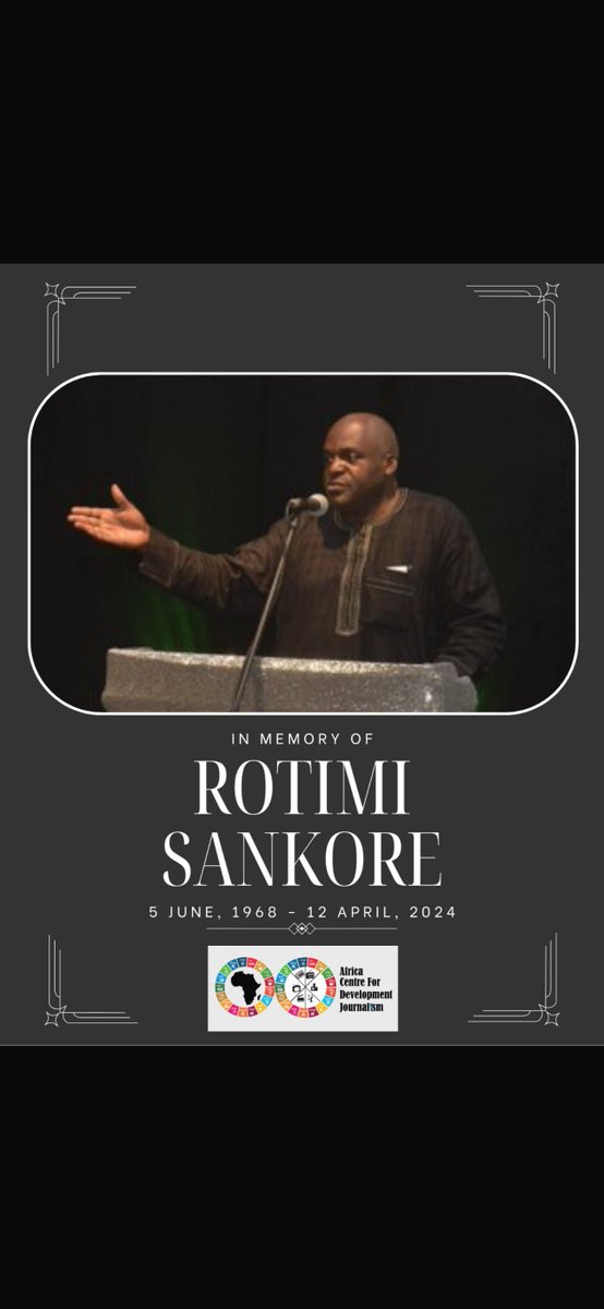 Africa Centre For Development Journalism tweet media