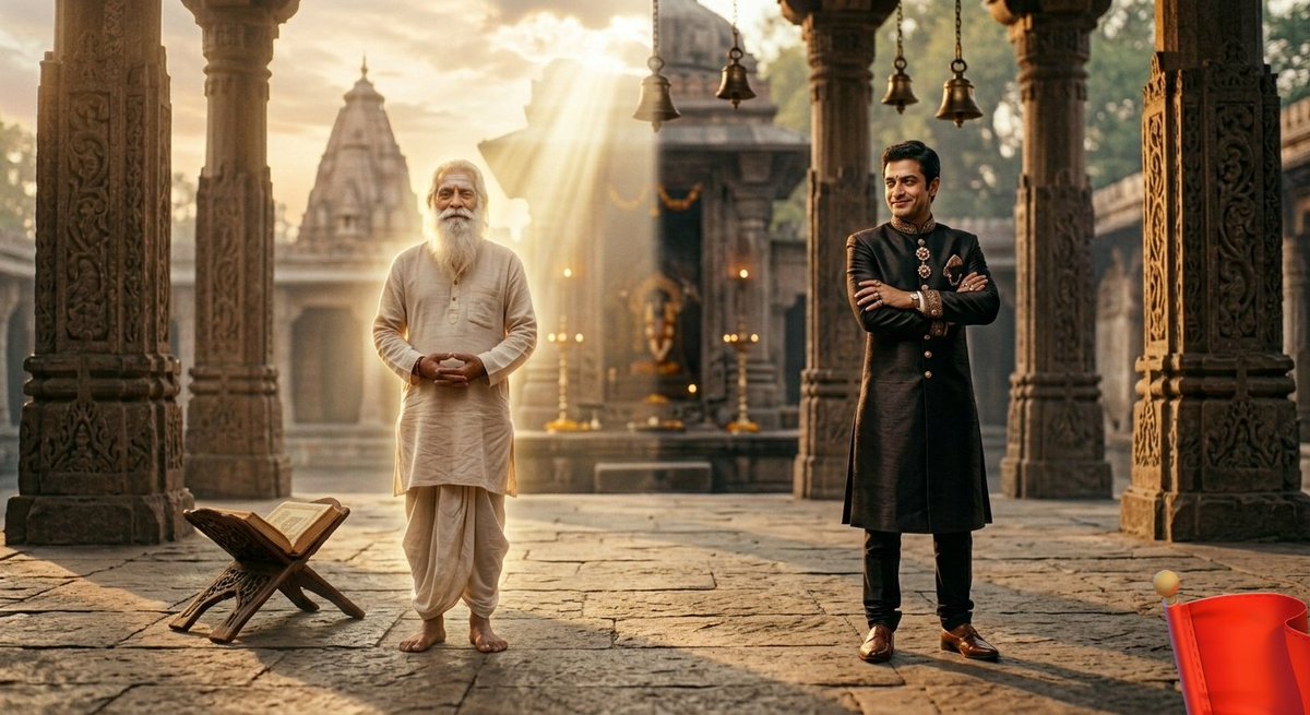 10/
"सूद्र न गुन गन ग्यान प्रबीना" का अर्थ जाति से है ही नहीं। इसे 'योग' की दृष्टि से देखिए। अगर केवल इंद्रियों तक सीमित व्यक्ति 'Information-rich' हो जाए, तो वह 'असुर' बन जाता है। रावण इसका प्रमाण है।
#Dharma #SpiritualAwakening #PrayagFiles