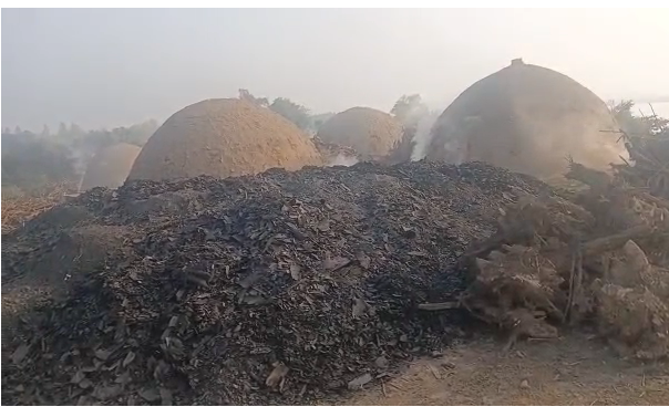 bstvlive's tweet image. रायबरेली : गंगा किनारे अवैध कोयला भट्टियां

➡डलमऊ में अवैध भट्टियां संचालित
➡वन विभाग की भूमिका पर उठे सवाल
➡धुआं और प्रदूषण से हालात चिंताजनक

#Raebareli #Illegal #Pollution @raebarelipolice @dmraebareli