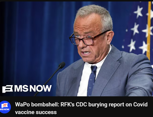 Feniks_projects's tweet photo. Bombshell news .. really?? Isn't this what one could  expect from an antivax zealot?? With his MAHA nonsense, with all his denial of science, with all the dark ages health advise??  With all the current data, that shows (and proves beyond any doubt) how de US is sliding (further) into the health crisis sinkhole.
This news falls nicely in the line of what to expect from the current CDC and RFK .. logic, deduction 101.