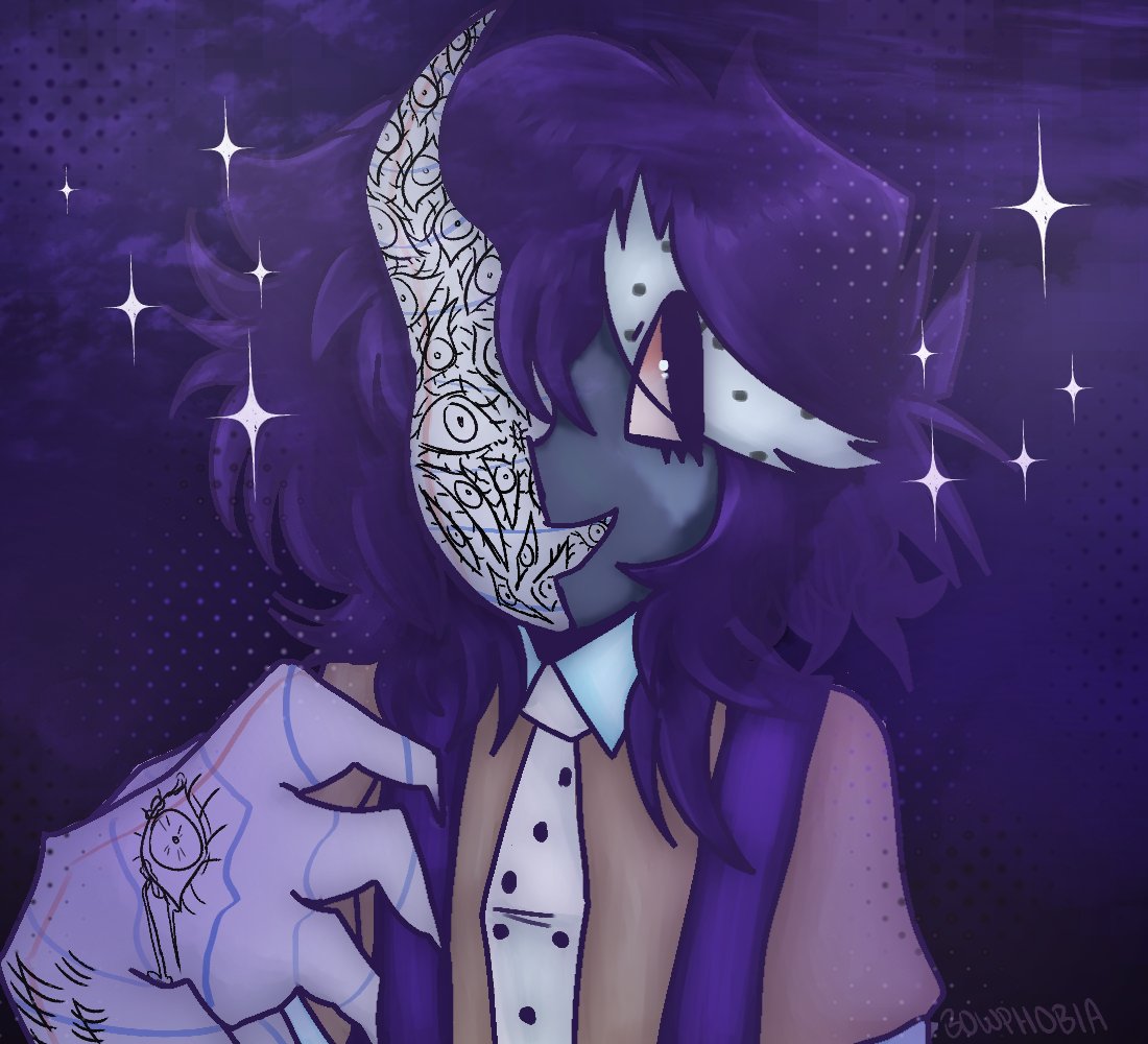 bowphobiatwt's tweet photo. art i made for my friend as a gift :D https://t.co/bUNtbudhN2
