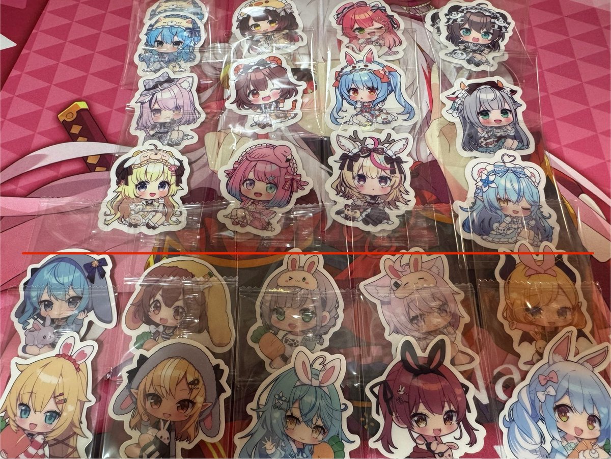 hime_hololive's tweet photo. ホロライブ チョコクランチ うさぎ液ゼリー
交換[更新]

[譲]→画像
👯‍♀️は検討中、☄️🏴‍☠️🌸は1.5のイメージ

[求]→vol.1>2😈>vol.1、うさぎ液ゼリー🌙🌽🛸💜🧪🎣🍃

・複数交換優先
・複数提供優先
😈は何枚でも可

交換は郵送のみ

検索からもお気軽にお声掛けください https://t.co/D9BAmK2EA9