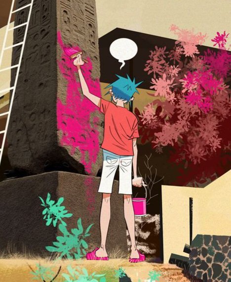 Daily 2-D tweet media