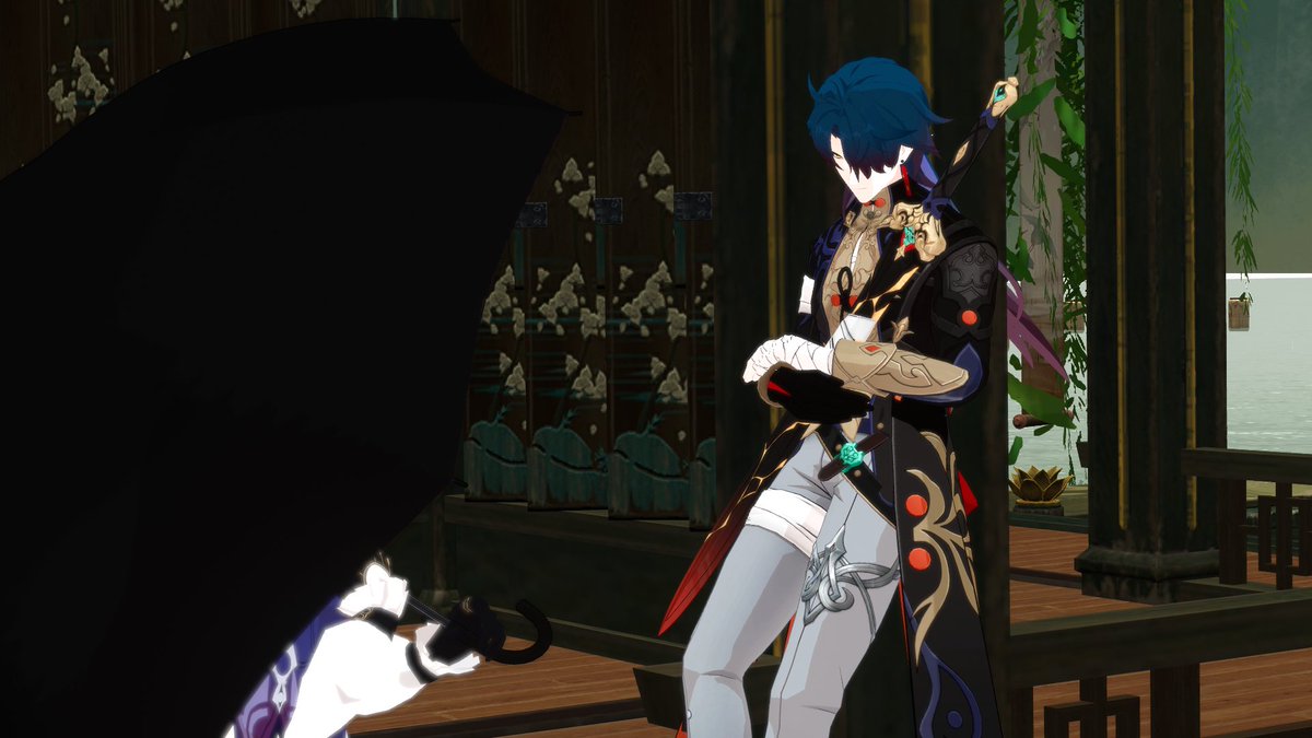DestinyKleinVR's tweet photo. Blade update is done! Nothing to big, as he was updated not that long ago, cleaned up his menus and fixed toggles, updated prefabs ect ect

#stellaronhunters #Blade #elio #VRChatPhotography #honkaistarrail https://t.co/XR2p19uyDz