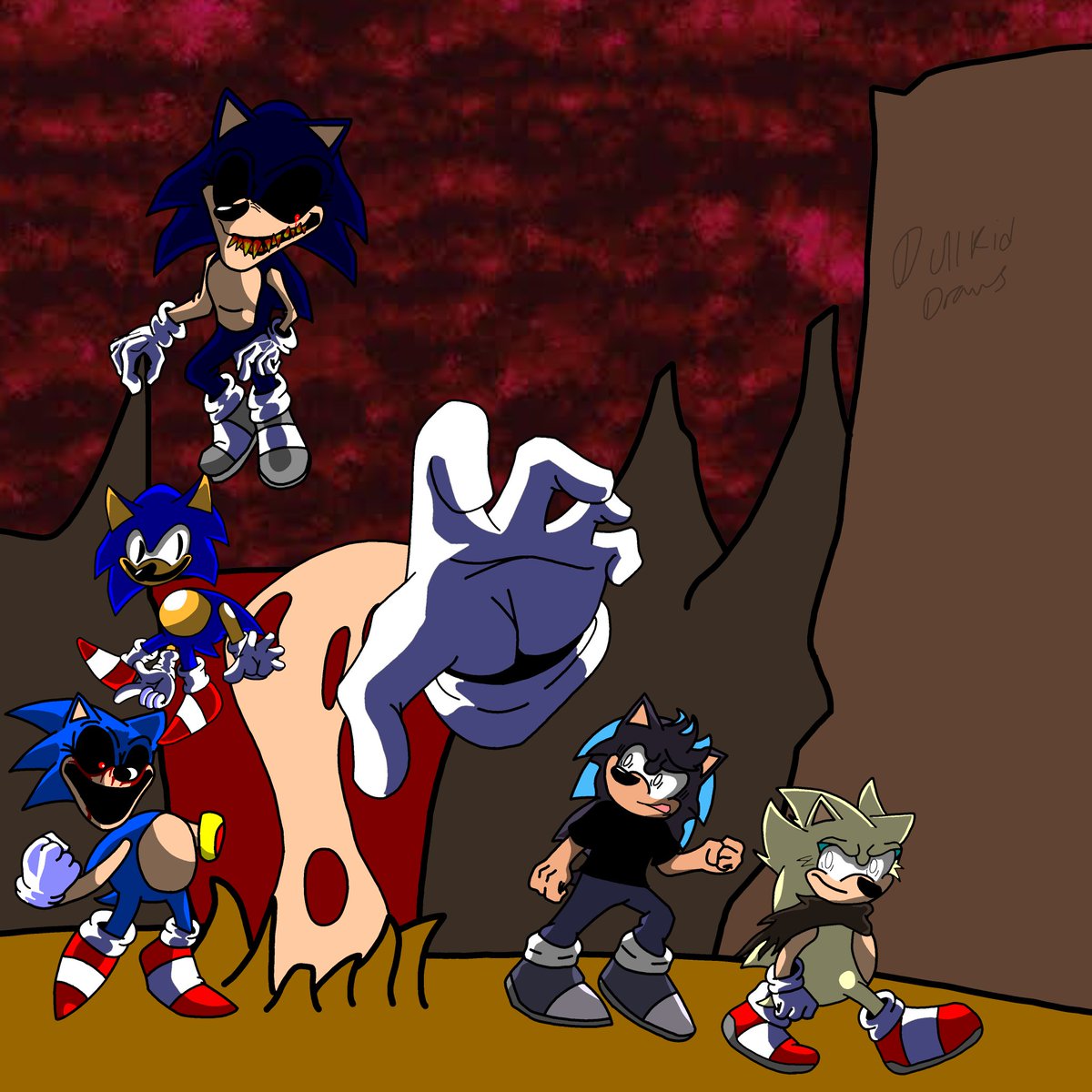 DullKidDraws//Rewritten Sonic and 06'X owner// tweet media