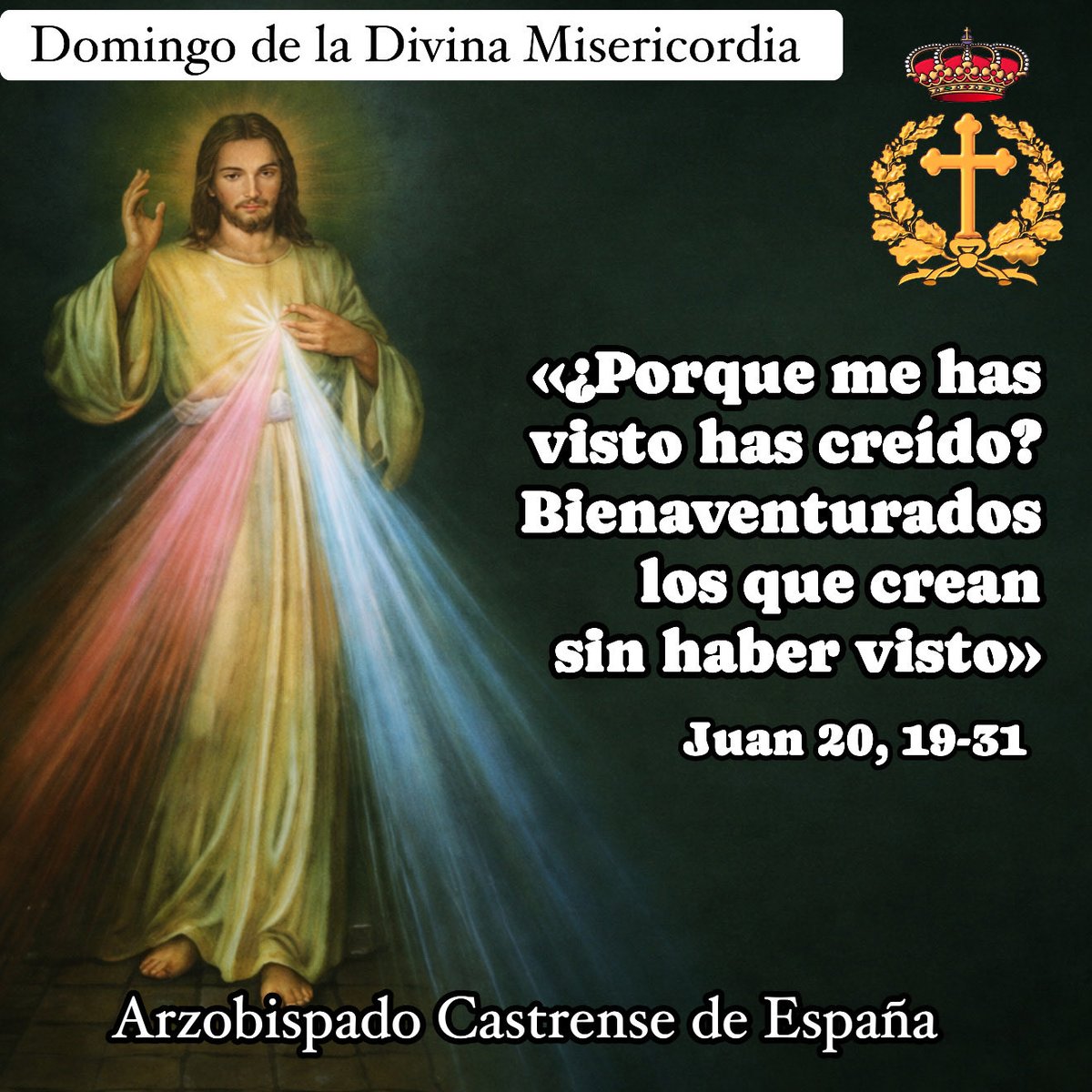arzocastrense's tweet photo. Buenos dias. Evangelio del día. 🙏🏻🫡🇪🇸 ⬇️

#arzobispadocastrense 
#lasarmasdelafe
#EvangelioDiario
#Evangeliodeldia
#capellanescastrenses 
#Evangeliodiariodelpater 
#imagenyfrasedelevangelio https://t.co/78ot9y8pVH