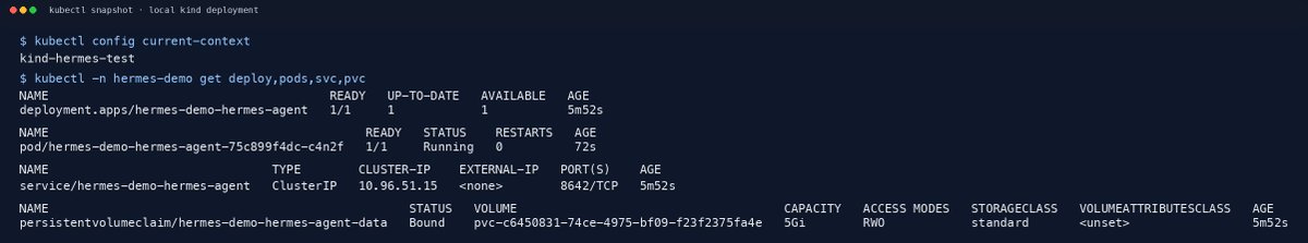 open-source my own k8s helm chart for hermes agent aims to strict state ...