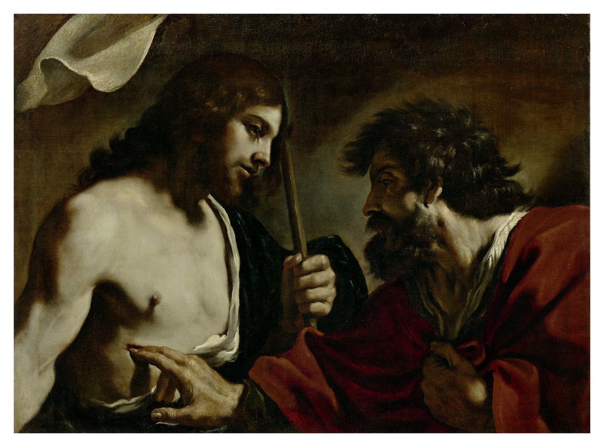 PaweRut98116786's tweet photo. Niedowiarstwo św. Tomasza / The Incredulity of Saint Thomas (J 20,24-29)
⬇️ Guercino (Giovanni Francesco Barbieri), po 1621, Residenzgalerie, Salzburg
#earlymodernpainting #Guercino https://t.co/xzounx9BZo