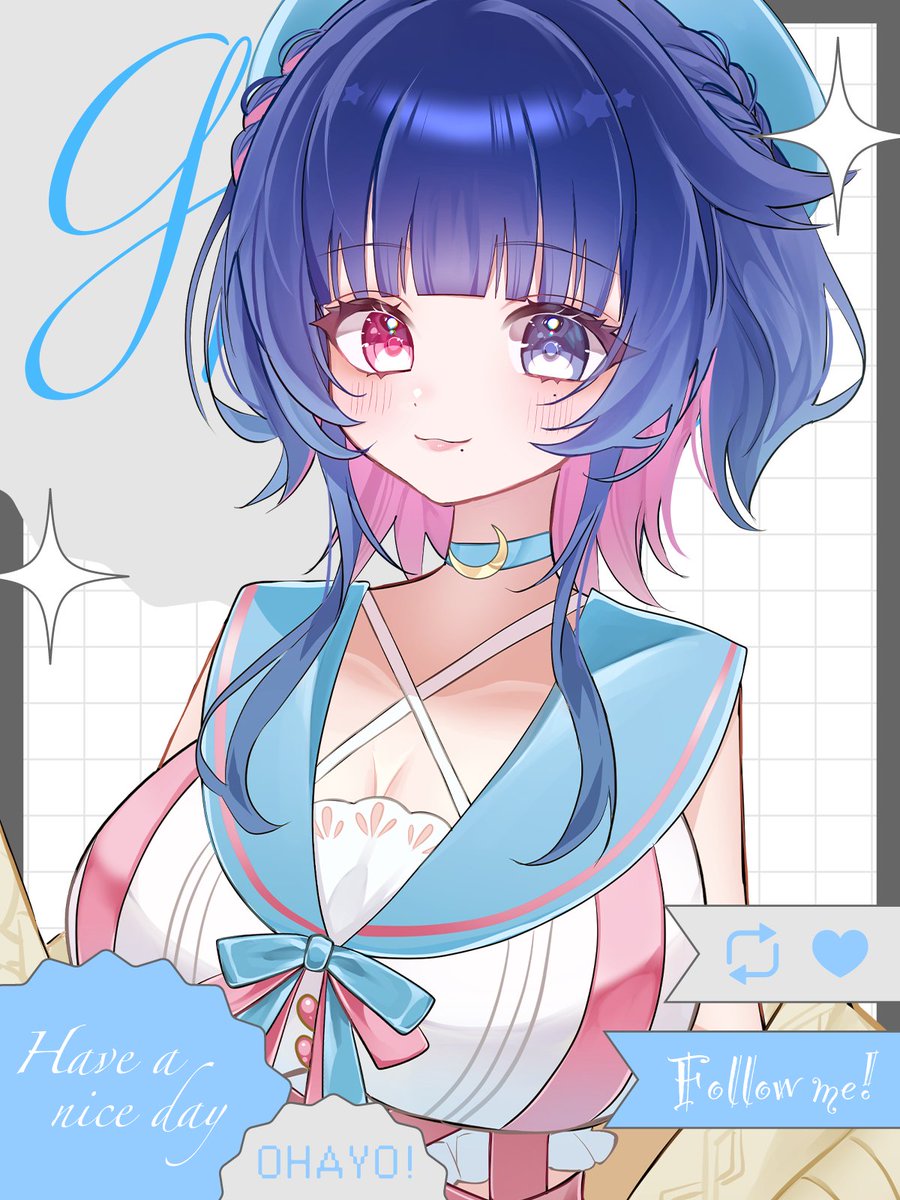 花澄あおＰ💙💍3BitVTuber tweet media