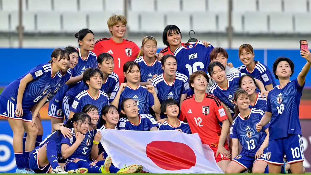 FIFAWorldCup_JP's tweet photo. 日本代表がFIFA U-20女子ワールドカップ出場権獲得！🇯🇵

#U20WWC