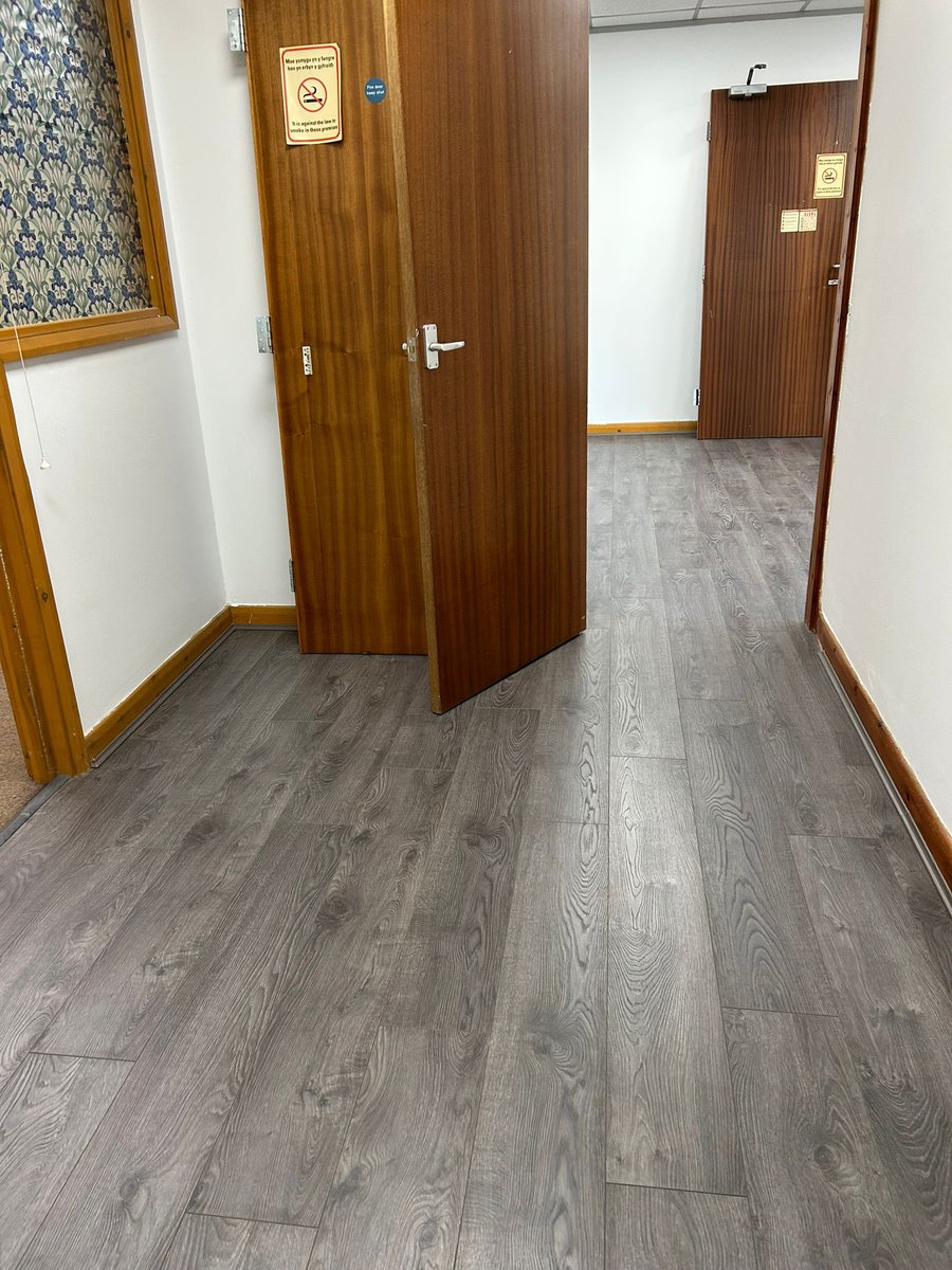 wfsnorthwales's tweet image. Our team supplied and installed Toros laminate flooring to these offices.
#laminate
#installation
#office
#flooringideas
#wood
#flooring
#greenfield
#northwales