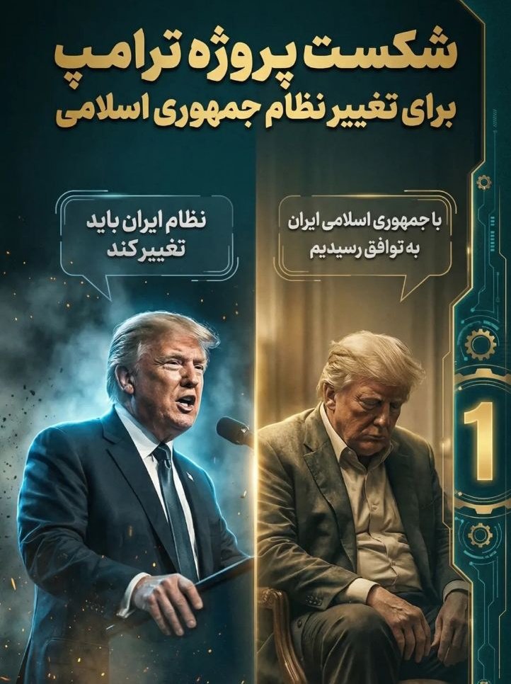 می‌خواستند نظام مارو عوض کنند😏
شعار ما رو هم نتوانستند عوض کنند✌️🇮🇷
#آمریکا_شکست_خورد
#شکست_استکبار
#شهرستان_جانفدا
