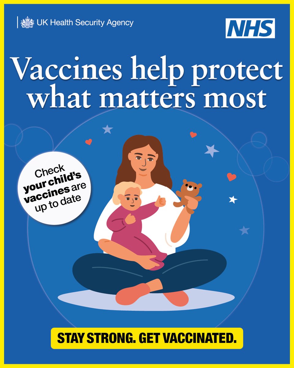 NHSBSWICB's tweet image. Childhood infections like measles and whooping cough spread easily between children who are not vaccinated. If your child isn’t vaccinated, they’re not protected.

bswtogether.org.uk/yourhealth/chi…

#KeepStrong #StayWellBSW