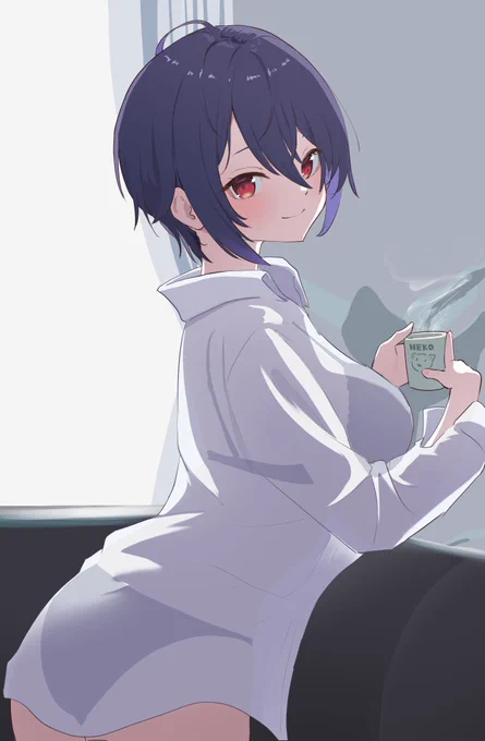 「あ、おはよ、おっきした?」 #たまこいらすと