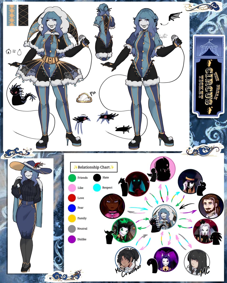 coranara7's tweet image. Her  #tfcoc #thefreakcircus #thefreakcircusoc #oc #tfc