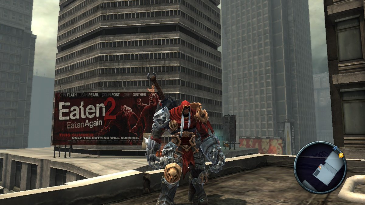 Habe Darksiders angefangen zu spielen und  ich liebe es ihmer noch 😊. Das Plakat ihnter Krieg ist so passend. 
#NintendoSwitch2 #DARKSIDERS