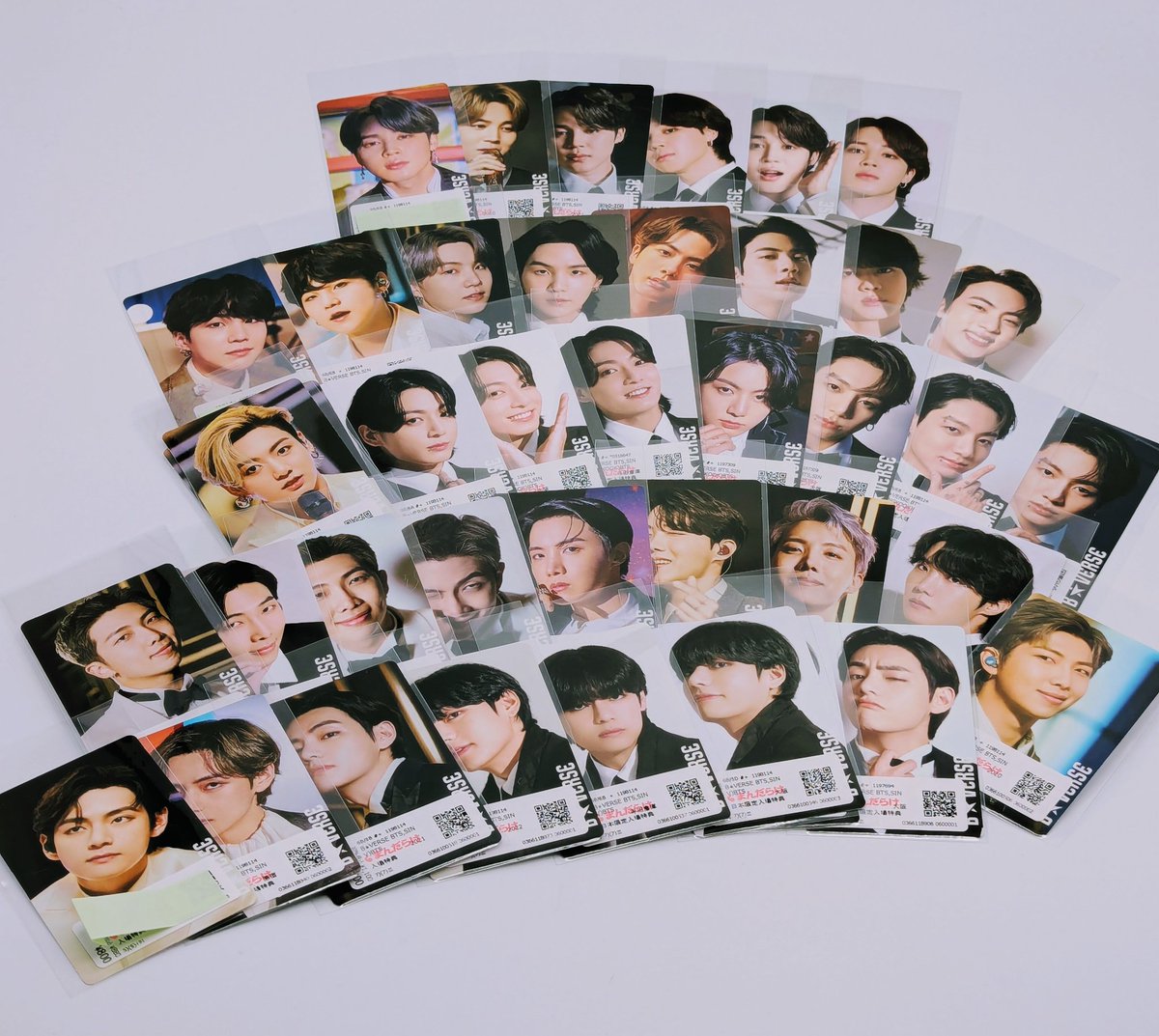 BTS トレカ BTS 3rd Muster Seoul ARMY Zip+ Official Player Card Set - Jin