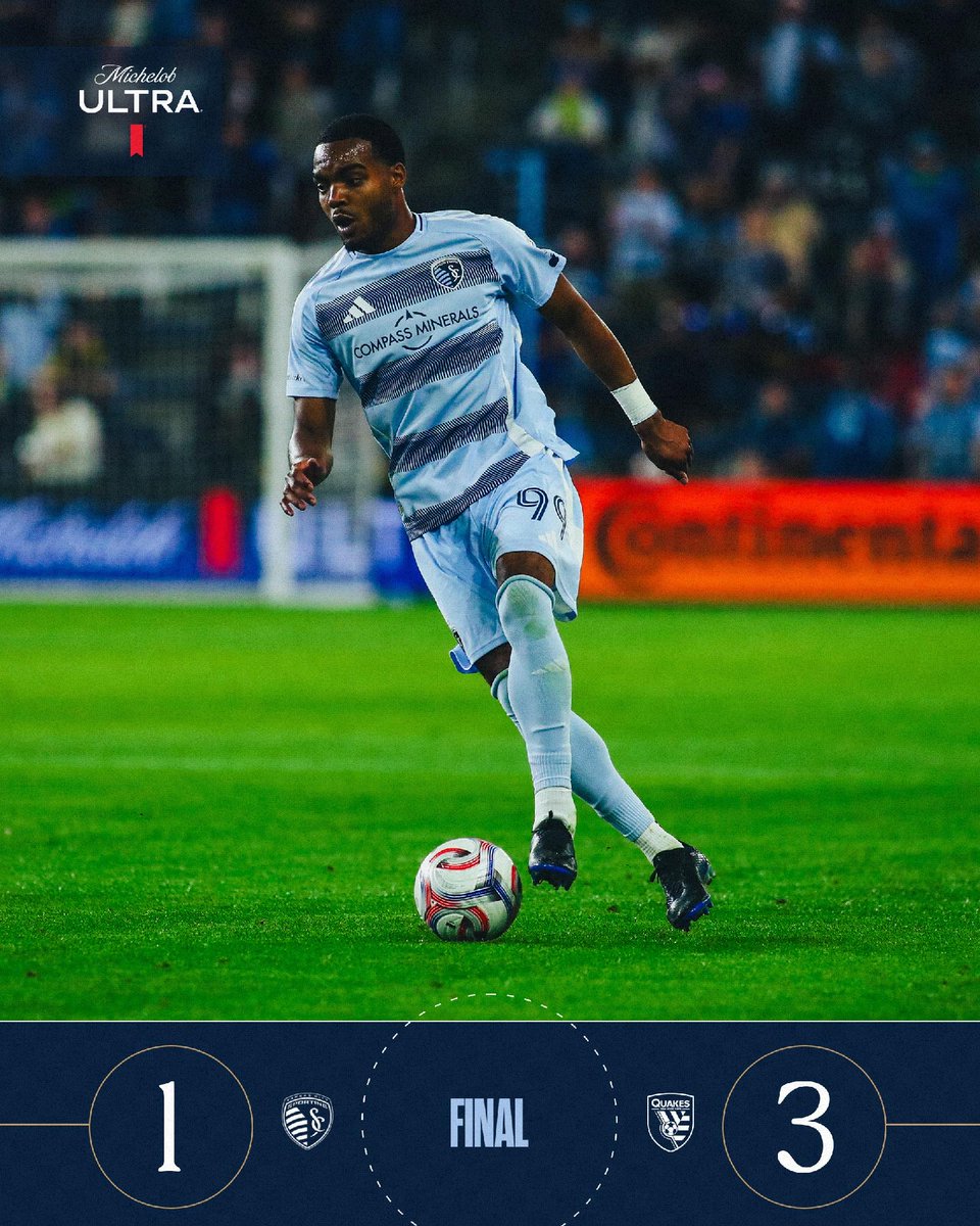 SportingKC's tweet photo. Defeat at home. https://t.co/6CX7gdR9VV