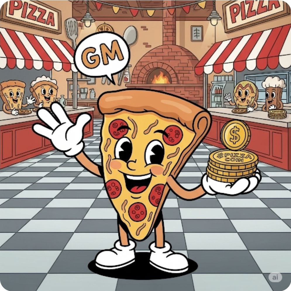 JohnGrubau31996's tweet photo. @supertyer GM from the $Pizza Chads @Pizza_on__Sol 

4AkCN6KLeCmUDjWLg4XyQpuZuWtwBdPcbtBQjsA2pump https://t.co/BrdQr5n9av