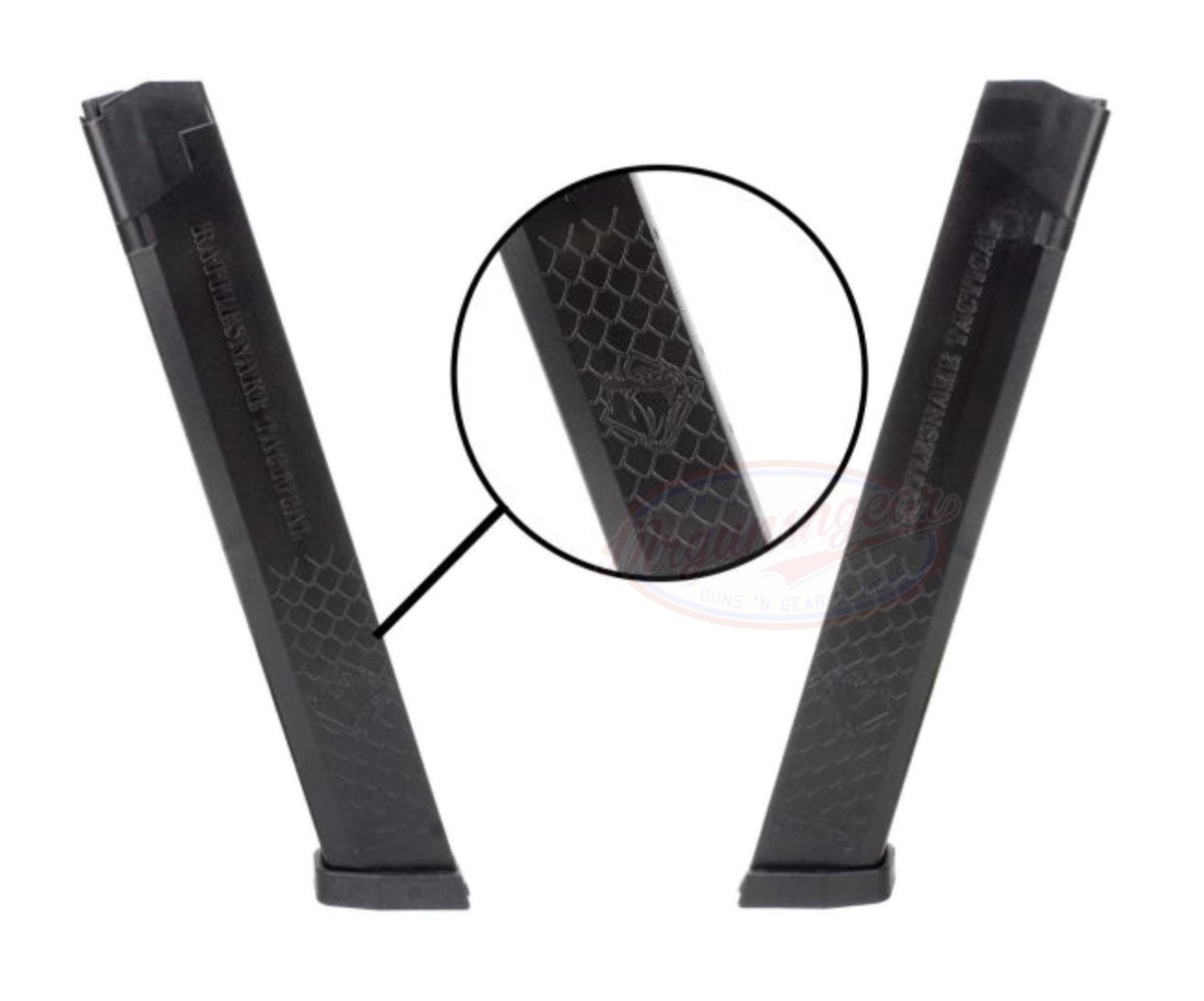 Mrgunsngear's tweet image. Rattlesnake Tactical American made standard capacity 34 round Glock pattern mags for $6.49/ea currently here: mrgunsngear.org/47WQTJh

I haven't used these so if any of y'all have experience with them let us know how they've performed below ⬇️

#glock