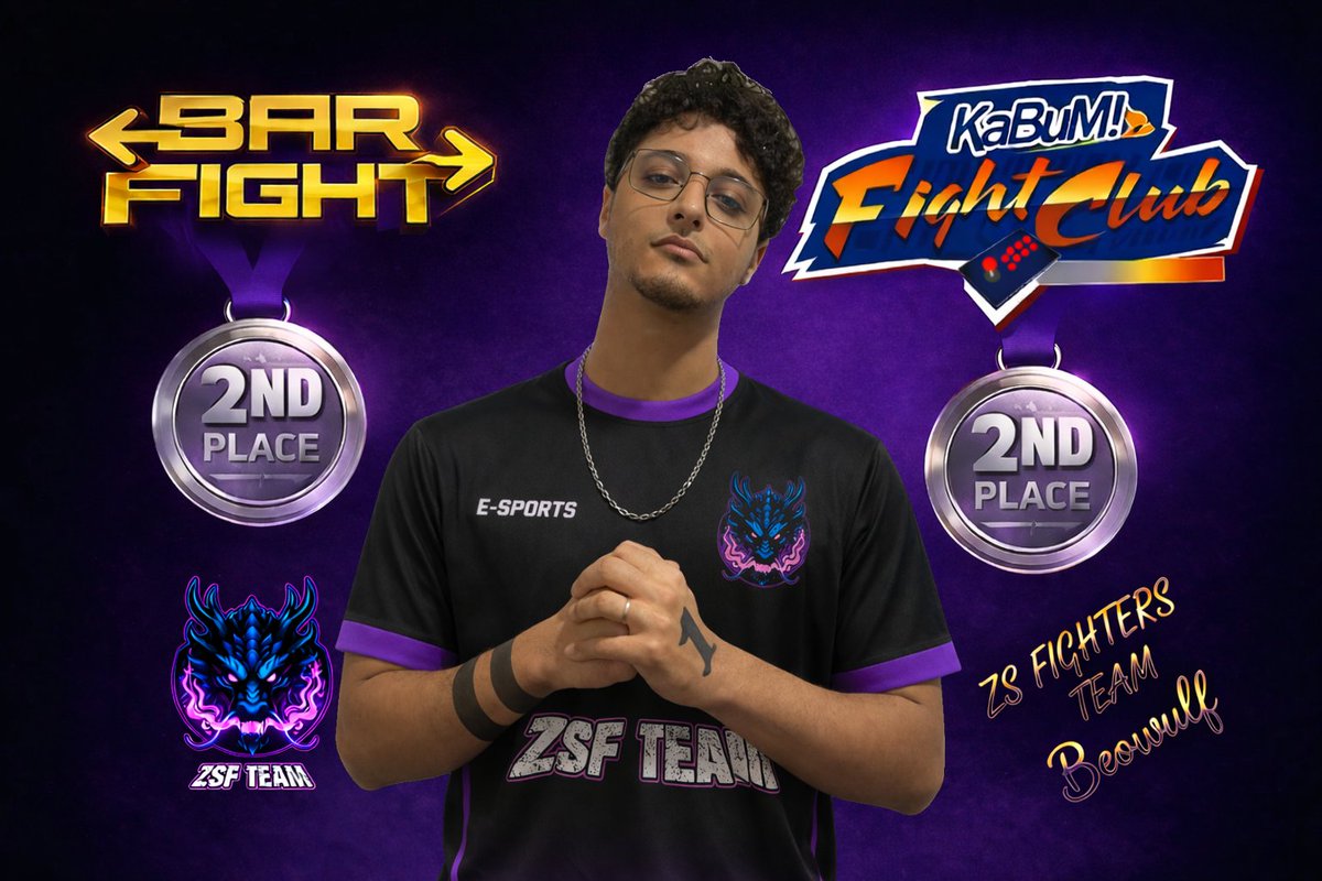 ZSFIGHTERS's tweet photo. Um prelúdio de conquistas!

2 eventos, 2 finais, 2 segundos lugares. A meta agora? Fazer o raio mudar de lugar e buscar o topo! 🌩️☝️

O @Beowulf jogou muito! A consistência está altíssima, tanto no torneio da KaBuM! (28/02) quanto no Bar Fight (21/03). Neste último, o passaporte para o Japão quase foi carimbado — ficou muito perto de virar realidade. 🇯🇵

Agora é ajustar os detalhes, porque o futuro é promissor. O trabalho não para! 

By: ZS FIGHTERS TEAM 👊
#ZSFIGHTERS #FGCBR #SF6 @kabum_gg @fgcsaopaulo