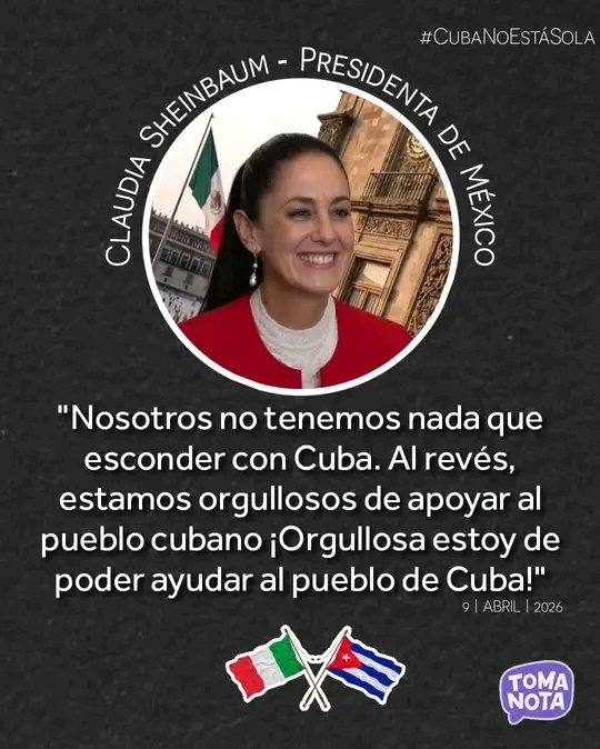 #CubaNoEstáSola