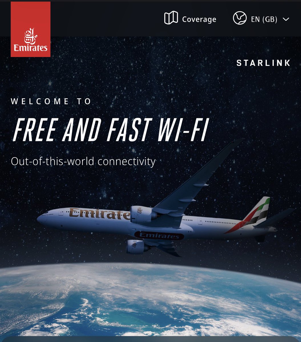 r_ow88's tweet photo. @elonmusk Enjoying it as we speak from 35,000 ft above the ground! @emirates @elonmusk https://t.co/nuyhjJwhJ5