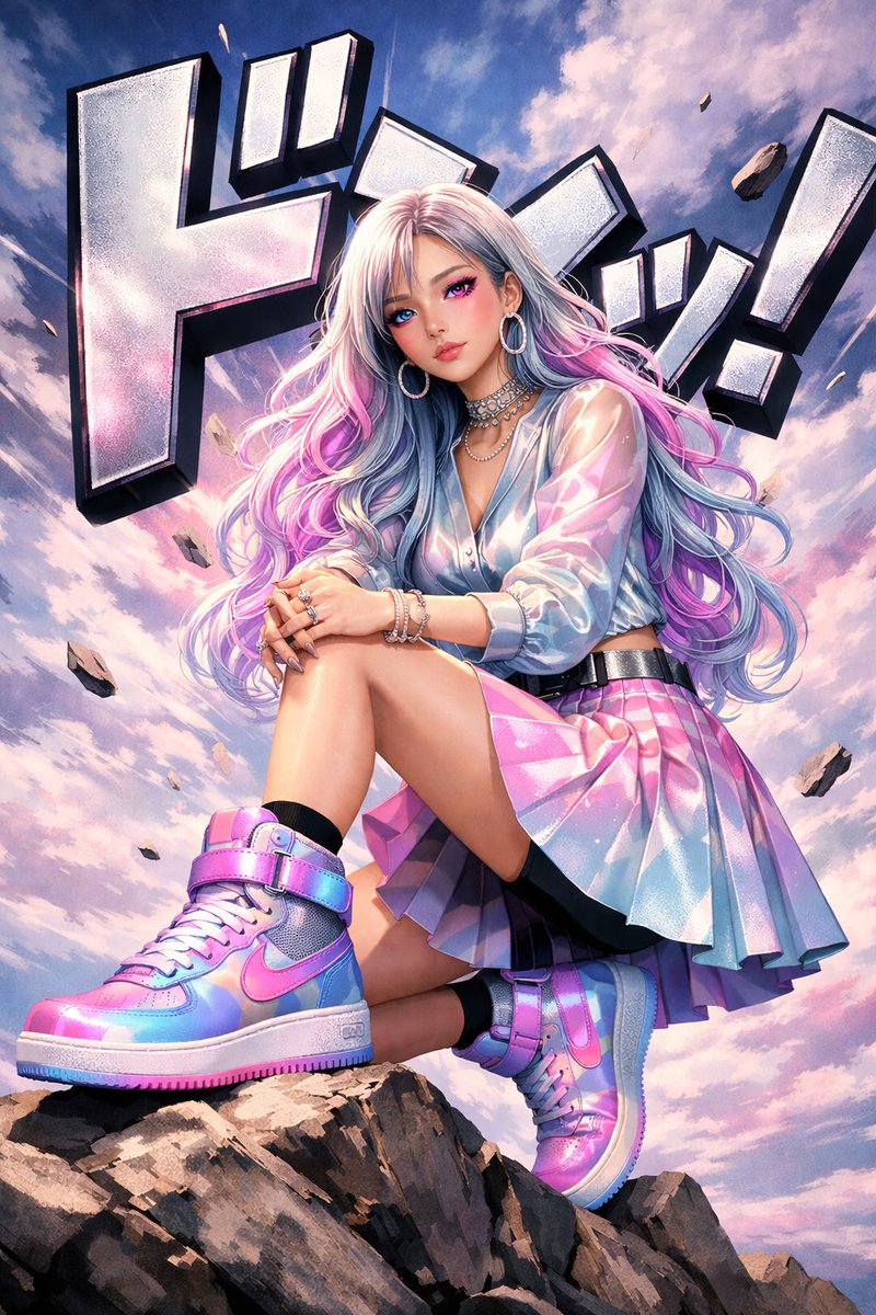 Aiczsi's tweet image. 参加させて頂きます！
「ドンッ！」
 #AIイラスト
  #AIart️️️️️️️️️️️️️️️️️️️️️️️️️️️️️️️️️️️️️️️️️️️️️️️️️️️ 
 #ドン