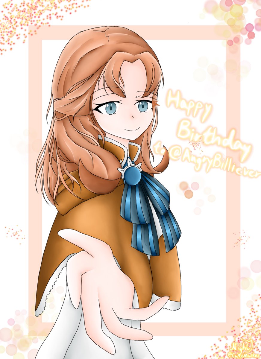 Cutemio1R02's tweet photo. Happy birthday to @AngryBilliever
Thank you for all your support!!!
#ファイアーエムブレム
#FE3H
#FE3house
#FireEmblemthreehouse https://t.co/S47pnNy0qe