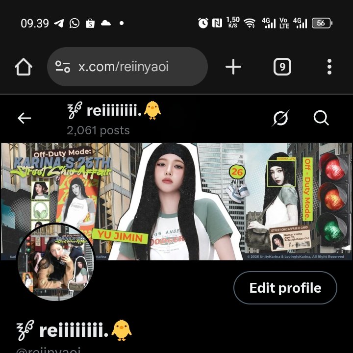 <a href="/UnityKarina/">UK.</a> ✶ Happiest birthday to our chic street lady, 𝗞𝗮𝗿𝗶𝗻𝗮. May all stars align in your orbit so you can shine in most fearless spark and build your bold dreams! ♛ Cheers to year ahead be as powerful as your spirit. 

#KarinaAsYuAre
#카리나_생일이다_후웅
x.com/reiinyaoi/stat…