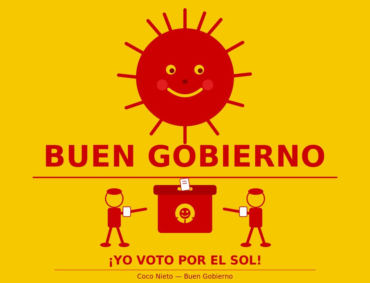 Cada quien puede votar por quien quiera, pero hazlo con conciencia. Tu voto construye el futuro de todos.