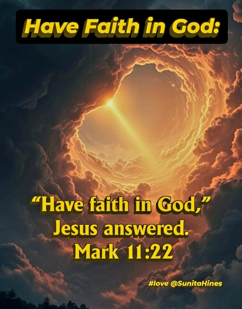 SunitaHines's tweet image. 💙My dear friends,

May the Lord strengthen your faith through the mighty power of His Holy Spirit so that you can take Him at His Word, so that you can know the truth, and the truth will set you free.
#faith #faithoverfear